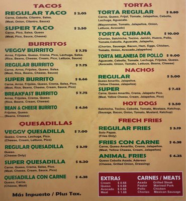 Menu photo 2 Tacos Los Hernandez Oakland, CA Menu photo 2 Tacos Los Hernandez Oakland, CA