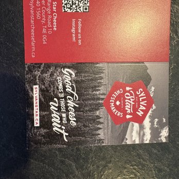 Sylvan Star Cheesemakers - Business Card - Cheese Shops Near Me - Red Deer, Alberta Sylvan Star Cheesemakers - Business Card - Cheese Shops Near Me - Red Deer, Alberta