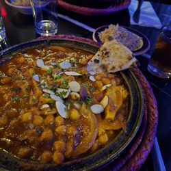 Tara Kitchen - Chickpeas with Oranges Tagine