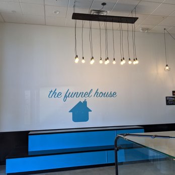The Funnel House - Inside Selfie wall - Desserts Near Me - West Hills, California The Funnel House - Inside Selfie wall - Desserts Near Me - West Hills, California