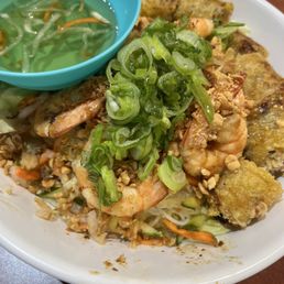Grilled prawns vermicelli Grilled prawns vermicelli