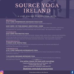 Source Yoga Ireland - New Year Yoga with Muireann@sourceyogaireland. Book: www.buk.ie/sourceyoga