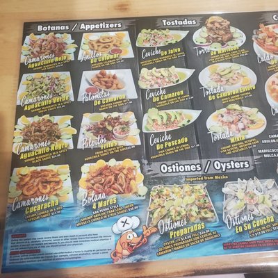 Menu photo 7 Mariscos Villa Del Mar La Puente, CA