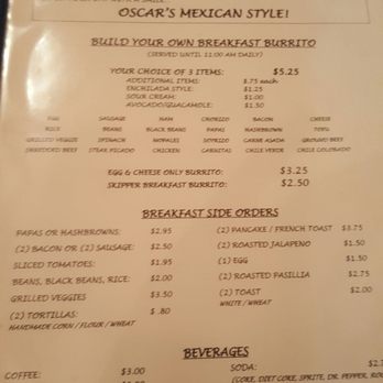Oscars Mexican Restaurant - Breakfast menu - Mexican Near Me - Redlands, California Oscars Mexican Restaurant - Breakfast menu - Mexican Near Me - Redlands, California