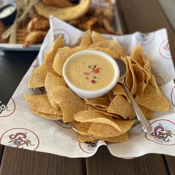 The Spot - Chip and queso - Burgers Near Me - Galveston, Texas The Spot - Chip and queso - Burgers Near Me - Galveston, Texas