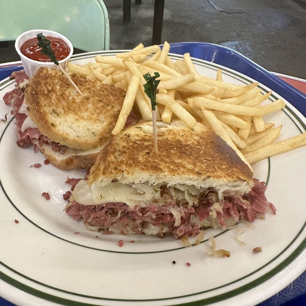 Phil's Deli & Grill - Reuben w/ fries - Delis Near Me - Los Angeles, California Phil's Deli & Grill - Reuben w/ fries - Delis Near Me - Los Angeles, California