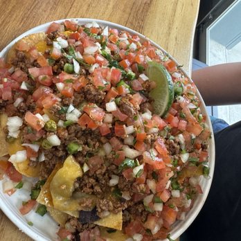 Rafelitos - nachos were fine. - Tacos Near Me - Anchorage, Alaska