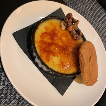 Mizu - Ginger creme brûlée - Seafood Near Me - Charlotte, North Carolina