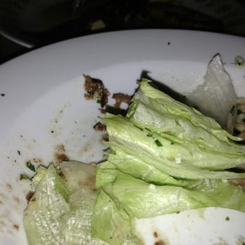 St. Anselm - Leftovers of blue cheese and bacon ice burg salad - New American Near Me - Brooklyn, New York