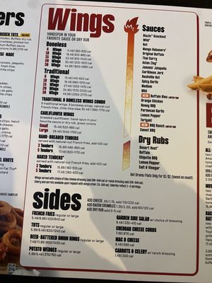 Menu photo 2 Buffalo Wild Wings Tualatin, OR Menu photo 2 Buffalo Wild Wings Tualatin, OR