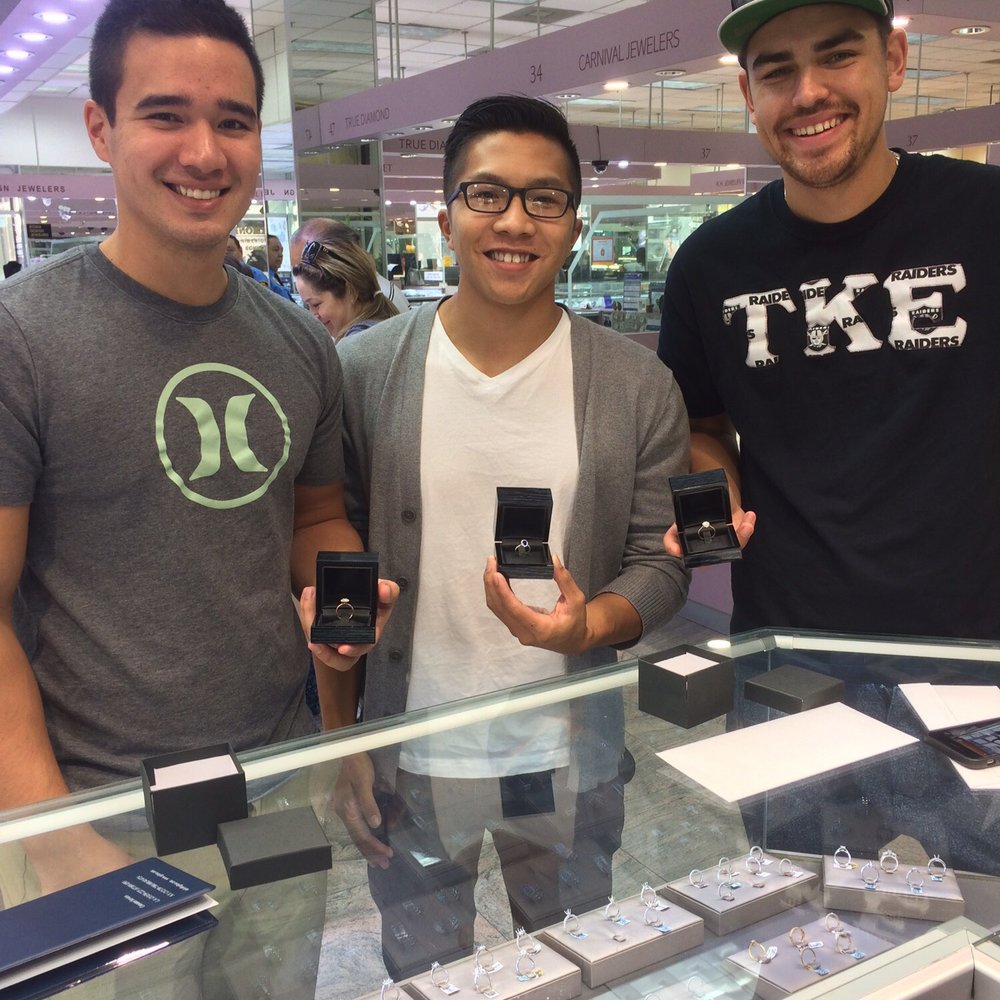 Define Diamond - Three friends, and three beautiful rings. Thanks Micheal - Jewelry Near Me - Los Angeles, California Define Diamond - Three friends, and three beautiful rings. Thanks Micheal - Jewelry Near Me - Los Angeles, California