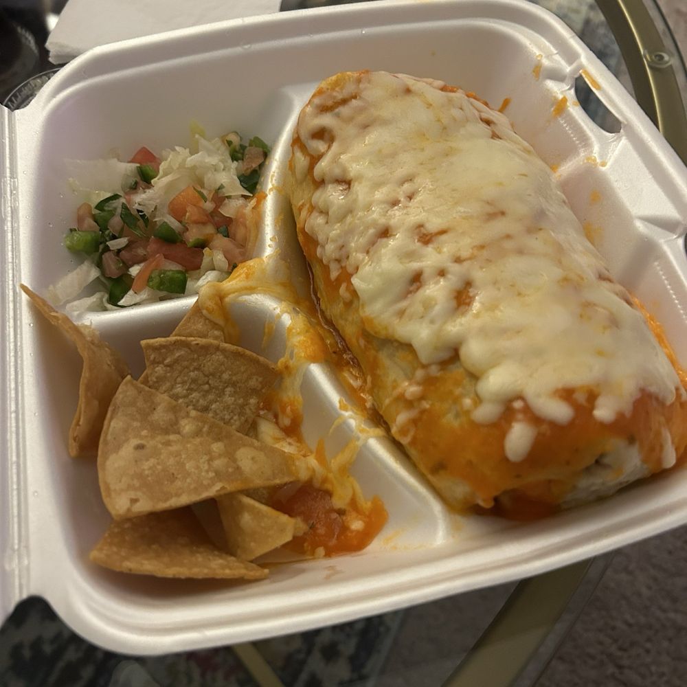 La Cocina del Cafe - 10. Burrito Mojado - Mexican Near Me - Philadelphia, Pennsylvania