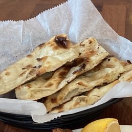 Naan Bread that comes with buffet lunch. Delicious!