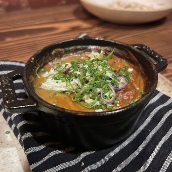 Off Alley - Dungeness crab bisque with cornbread. Standout dish - Wine Bars Near Me - Seattle, Washington Off Alley - Dungeness crab bisque with cornbread. Standout dish - Wine Bars Near Me - Seattle, Washington