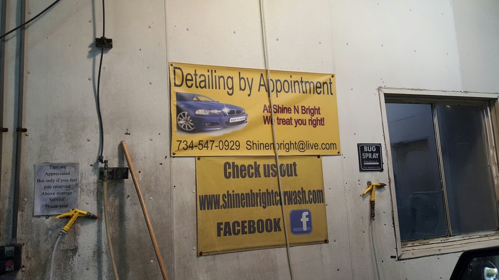 SHINE N’ BRIGHT CAR WASH Updated August 2024 3005 E Michigan Ave