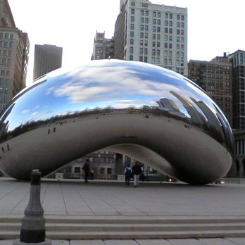 Cloud Gate - Day Bean - Public Art Near Me - Chicago, Illinois Cloud Gate - Day Bean - Public Art Near Me - Chicago, Illinois