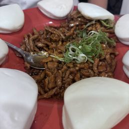 Shredded Pork Bun Shredded Pork Bun
