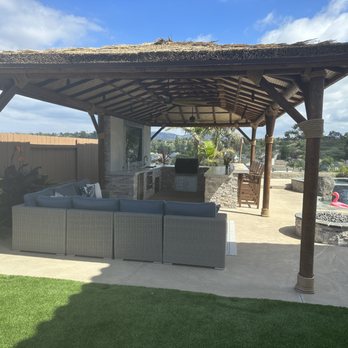 Baja Palapas - Our new palapa that Chris put in! - Patio Coverings Near Me - Ramona, California