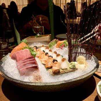 Zuma - Sashimi moriawase- 5 sashimi variation - Japanese Near Me - Boston, Massachusetts Zuma - Sashimi moriawase- 5 sashimi variation - Japanese Near Me - Boston, Massachusetts