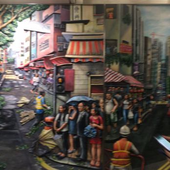 港鐵西營盤站 - 3d artwork - Train Stations Near Me - Hong Kong, HK