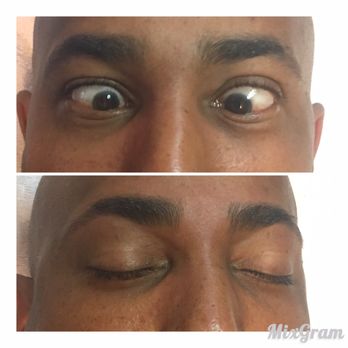 Leilani Malie Esthetics - Before and after brow threading - Eyelash Service Near Me