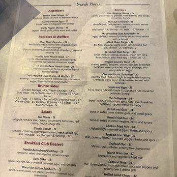 The Breakfast Club - Menu - Breakfast & Brunch Near Me - Silver Spring, Maryland The Breakfast Club - Menu - Breakfast & Brunch Near Me - Silver Spring, Maryland