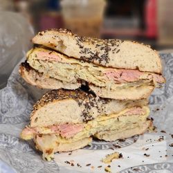 Old New York Deli & Bakery - LEO ( Lox , Eggs and Onion)