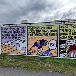 Art along the trail