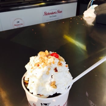 Richardson's Ice Cream - Sundae with 2 flavored - Ice Cream & Frozen Yogurt Near Me - Middleton, Massachusetts Richardson's Ice Cream - Sundae with 2 flavored - Ice Cream & Frozen Yogurt Near Me - Middleton, Massachusetts