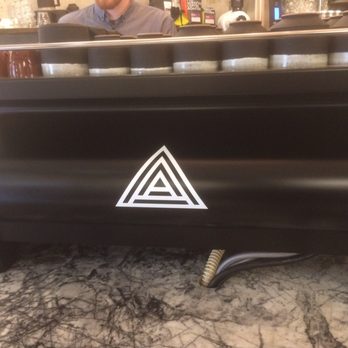 Arvo Coffee - Arvo's logo on their expresso machine. - Coffee & Tea Near Me - Toronto, Ontario Arvo Coffee - Arvo's logo on their expresso machine. - Coffee & Tea Near Me - Toronto, Ontario