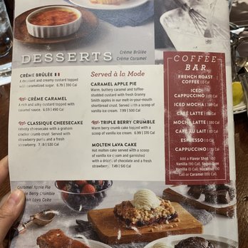 Mimi's Cafe - Desserts menu - Breakfast & Brunch Near Me - Chandler, Arizona