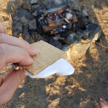 Jetty Island - Campfire with marshmallow - Parks Near Me - Everett, Washington Jetty Island - Campfire with marshmallow - Parks Near Me - Everett, Washington