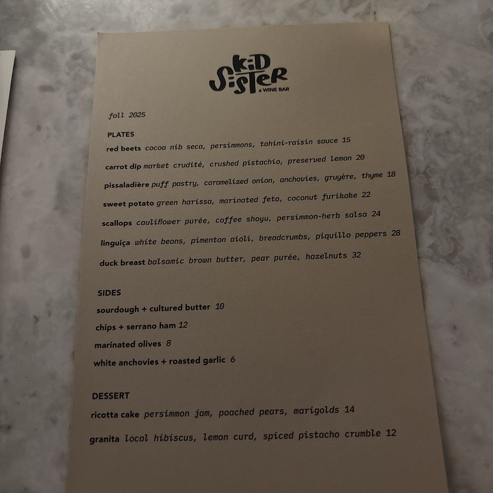 Kid Sister A Wine Bar - Fall 2025 - Wine Bars Near Me - Phoenix, Arizona Kid Sister A Wine Bar - Fall 2025 - Wine Bars Near Me - Phoenix, Arizona