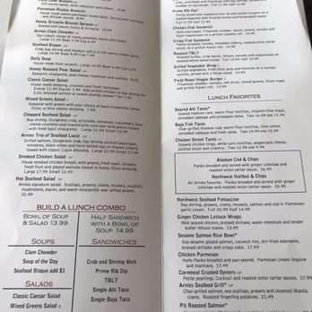 Arnies Restaurant Edmonds - 4/11/19 Updated Menu - Seafood Near Me - Edmonds, Washington Arnies Restaurant Edmonds - 4/11/19 Updated Menu - Seafood Near Me - Edmonds, Washington