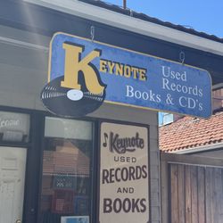 Keynote Used Records & Books - Outside sign