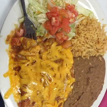 El Bracero - Cheese enchiladas, yummmm - Mexican Near Me - Kingsland, Texas