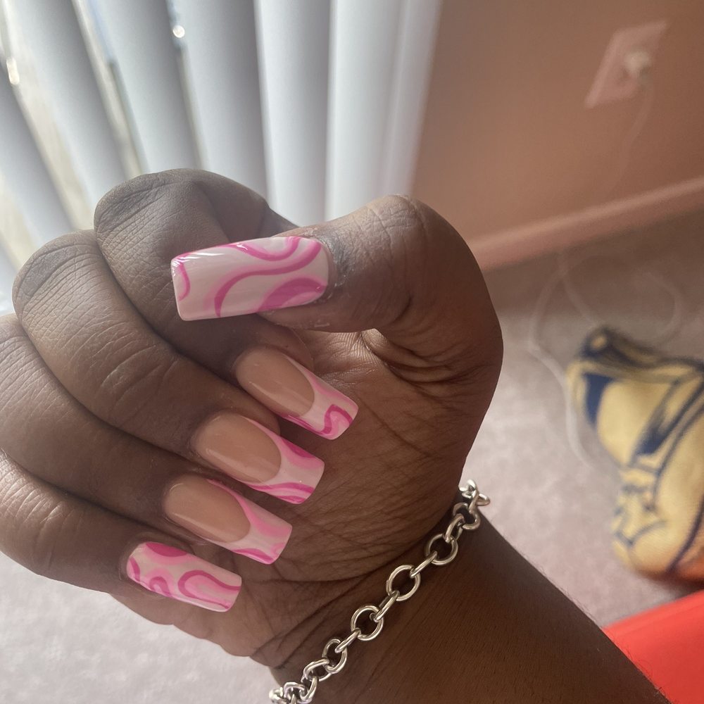 Ci Ci Nails - Vicky - Full set w/ gel style - Nail Salons Near Me - Elkridge, Maryland