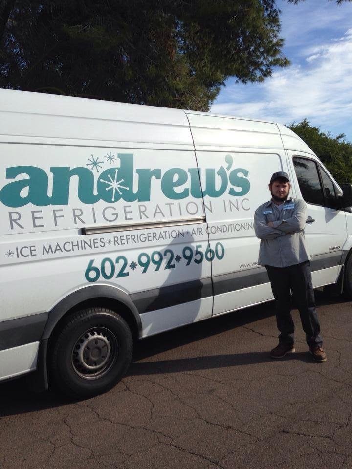 Slide of Andrews Refrigeration