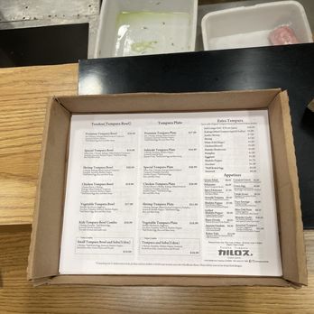 Tendon Tempura Carlos Junior - Menu - Japanese Near Me - Torrance, California Tendon Tempura Carlos Junior - Menu - Japanese Near Me - Torrance, California