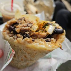 Baja Fresh - Carnitas burrito in diablo style