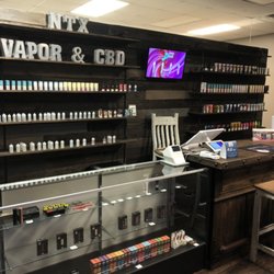 NTX Vapor and CBD - Check out counter