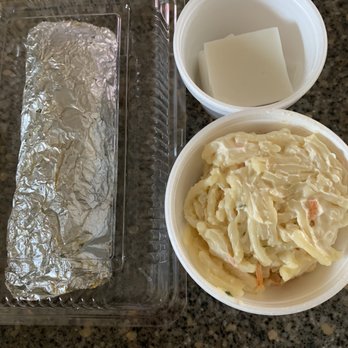 Jackie's Diner - S/o of Mild Pastele, Mac salad, and Haupia - Hawaiian Near Me - Aiea, Hawaii