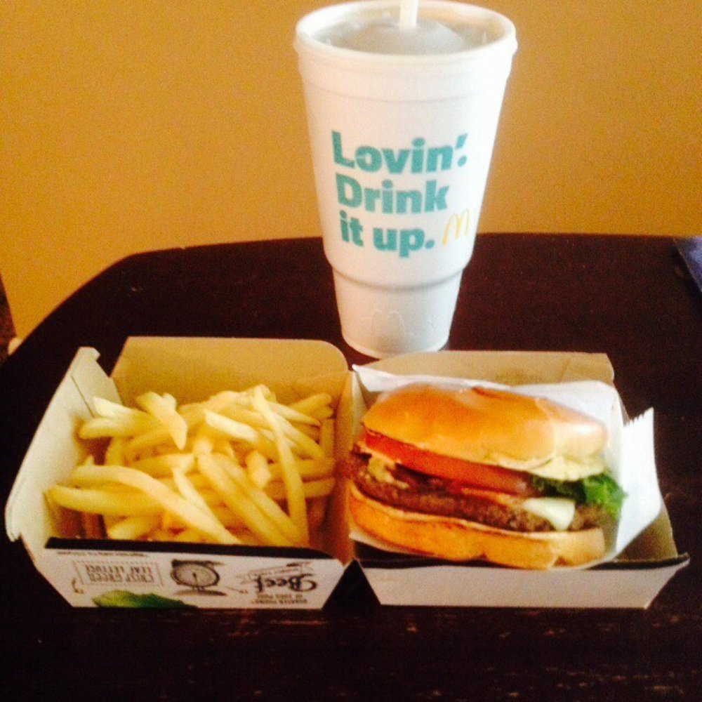McDonald's - Bacon Clubhouse Quarter Pounder Meal - Fast Food Near Me - West Peoria, Illinois McDonald's - Bacon Clubhouse Quarter Pounder Meal - Fast Food Near Me - West Peoria, Illinois