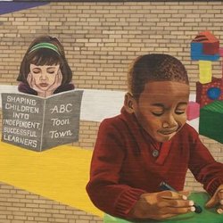 ABC Toon Town II Educational Center - ABC Toon Town's Mural