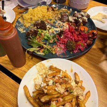 Nosh - Nosh Platter, Fries - Mediterranean Near Me - Park City, Utah Nosh - Nosh Platter, Fries - Mediterranean Near Me - Park City, Utah