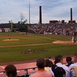 Lowell Spinners - A very comfortable ball park which the fans proximity to the players suggests what baseball used to be like in the old days.