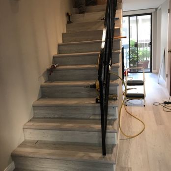 Imperial Flooring Concepts - a staircase being installed - Flooring Near Me - Moreno Valley, California Imperial Flooring Concepts - a staircase being installed - Flooring Near Me - Moreno Valley, California