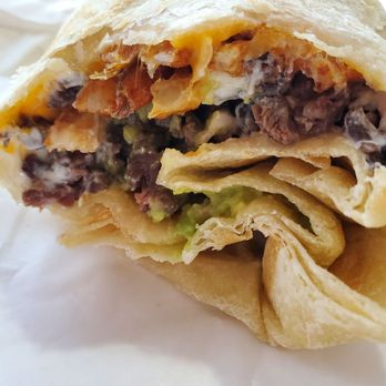Brick Street Burrito - California steak and fries burrito - Mexican Near Me - Valparaiso, Indiana