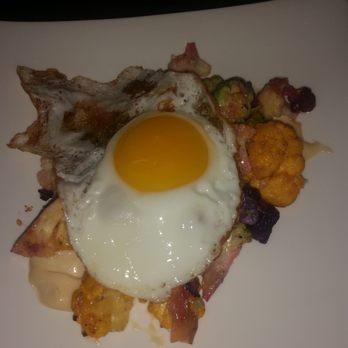 Wilson Hardware Kitchen & Bar - Roasted cauliflower w/ fried egg. - New American Near Me - Arlington, Virginia