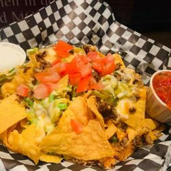The Landing Pub & Grill - Happy Hour 3-6 Daily. Nacho Basket $8.00